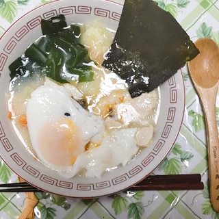 豆乳と米粉麺で作る、ヘルシーな豚骨風ラーメン